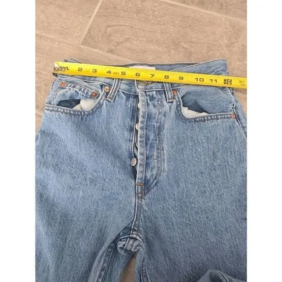 Women's Still Here Jeans Relaxed Leg Straight Size 23 - Picture 4 of 9